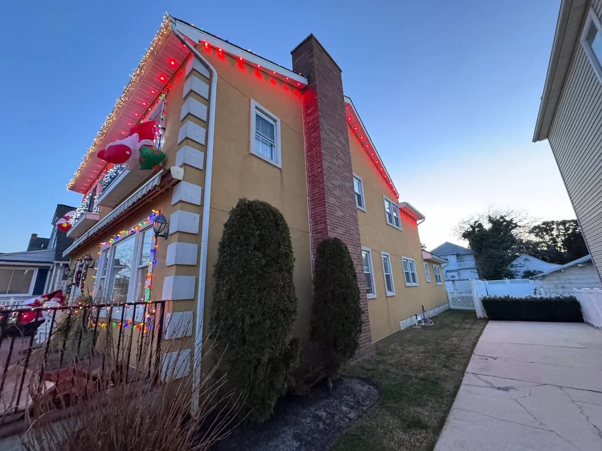 Before — Permanent Roofline Lighting in Egg Harbor Township, NJ